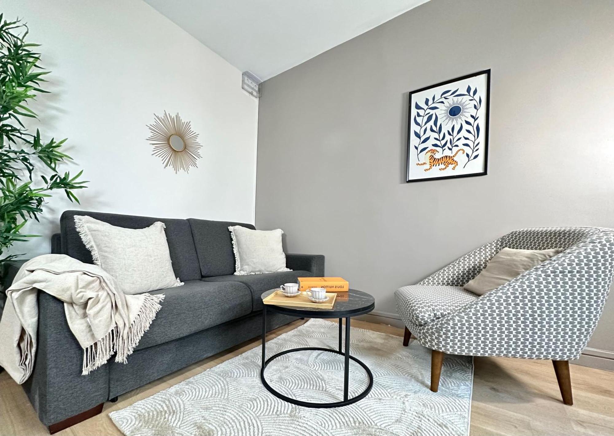 Chic Paris Studio Eiffel Tower Proximity Eksteriør billede