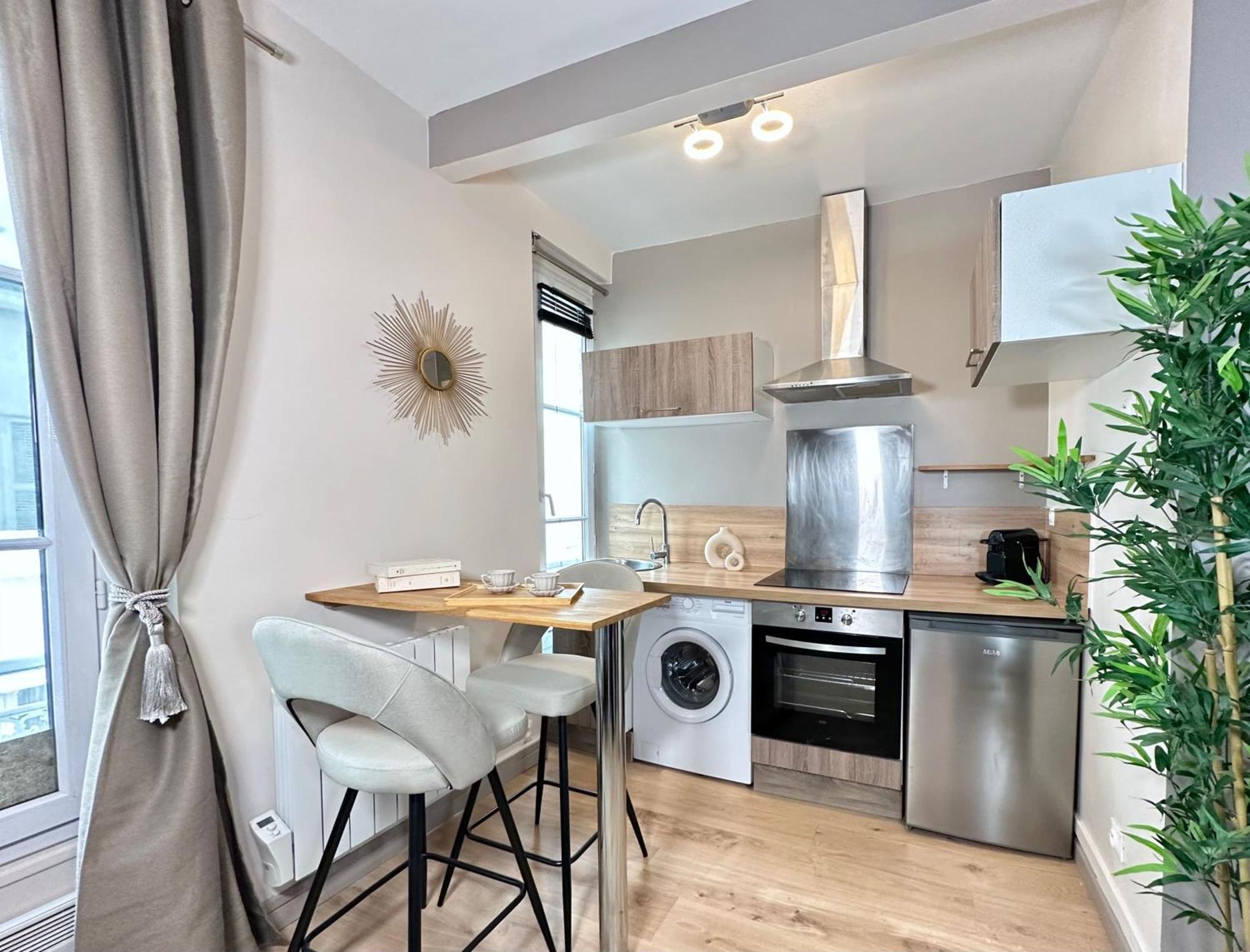 Chic Paris Studio Eiffel Tower Proximity Eksteriør billede